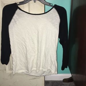 M baseball tee